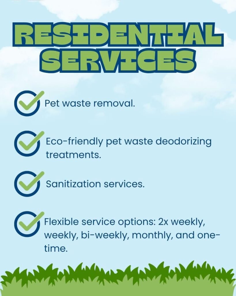 Pet waste removal service in New Jersey